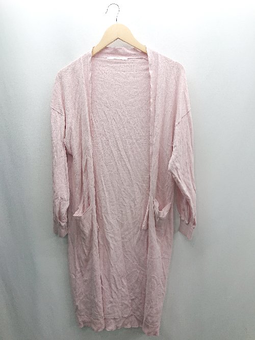 ◇ ⊂ KBF ケービーエフ 綿 長袖 ガウン サイズF ピンク系 レディース E 【中古】