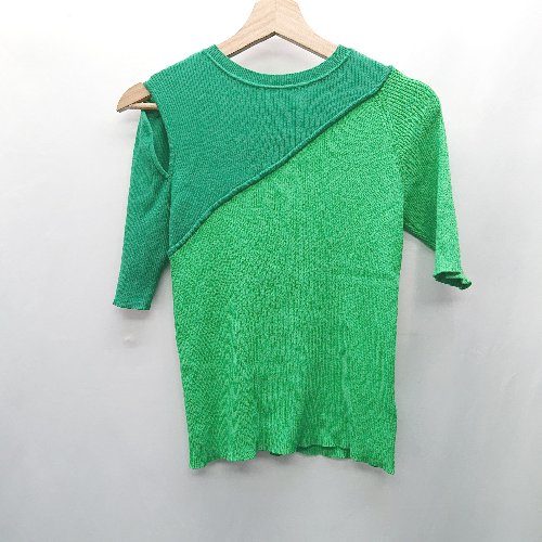 ◇ ⊇ cheriella ショルダー 長袖 ニット サイズF グリーン系 レディース E 【中古】
