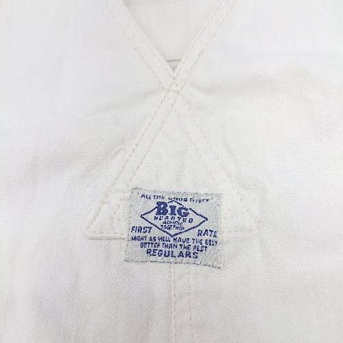 ◇ Θ F.O.KIDS サロペット風 デニム生地 キッズ 膝丈 ワンピース サイズ130 ホワイト系 女の子 E 【中古】