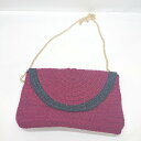 ◇ Θ Caterina Bertini ショルダーバッグ ワインレッド レディース E 【中古】