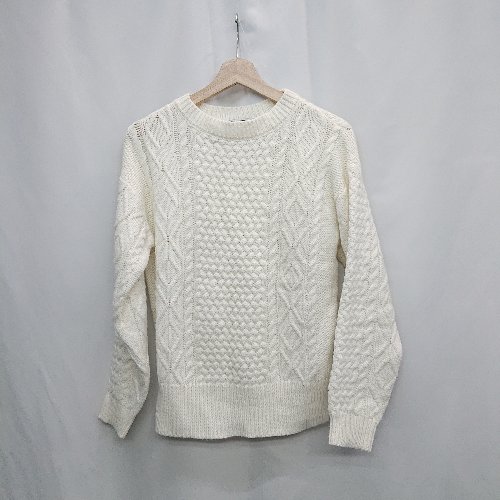 ◇ ⊇ FREAK'S STORE フリークスストア 長袖 ニット サイズF アイボリー レディース E 【中古】
