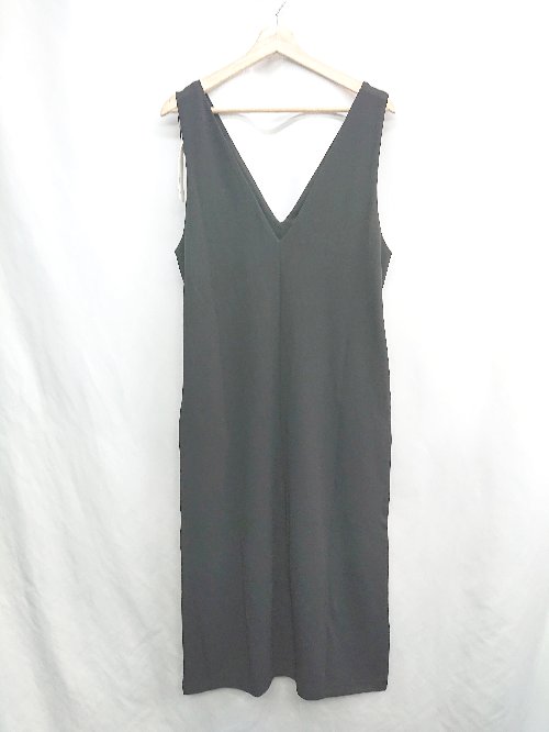 ◇ ⊂ ◎ ●美品● alma design ロング丈 ワンピース サイズM ブラック レディース E 【中古】