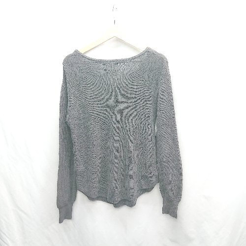 ◇ ⊇ Ungrid アングリッド 長袖 ニット セーター サイズF ダークグレー レディース E 【中古】
