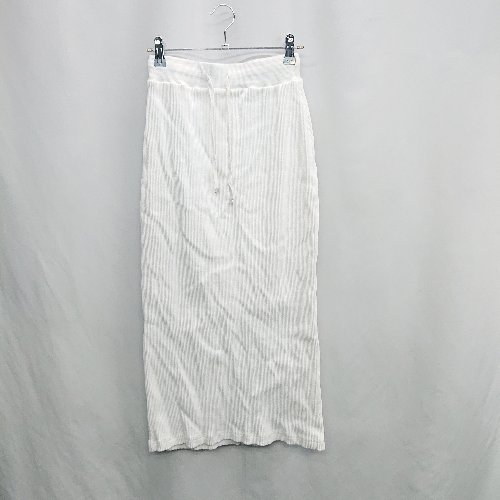 ◇ ⊆ CIAOPANIC TYPY チャオパニックティピー ロング タイト ニットスカート サイズSMALL ホワイト レディース E 【中古】