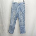 ◇ Θ mystic ミスティック カットオフ デニムパンツ ジーンズ サイズ1 ブルー系 レディース E 【中古】(4)