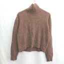 ◇ ⊇ URBAN RESEARCH アーバンリサーチ 長袖 ニット サイズF ブラウン レディース E 【中古】