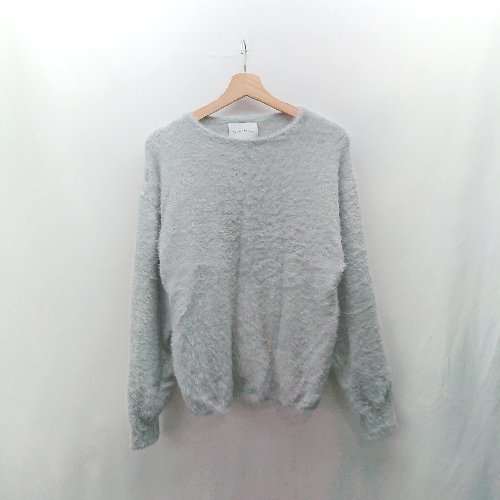 ◇ ⊇ ADAM ET ROPE アダムエロペ 長袖 ニット サイズF ブルー系 レディース E 【中古】