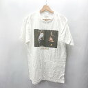 ◇ ⊂Φ◎●未使用● Harry Potter ハリー・ポッター 半袖 Tシャツ サイズL ホワイト レディース メンズ E 【中古】