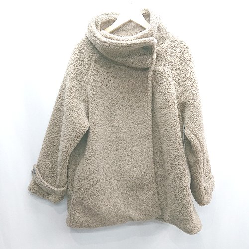 ◇ ⊇ sakishimatokyo サキシマトーキョー ボア 長袖 ブルゾン サイズF モカベージュ レディース E 【中古】 ◇ ⊇ sakishimatokyo サキシマトーキョー ボア 長袖 ブルゾン サイズF モカベージュ レディース E 【中古】