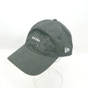 ◇ Θ NEW ERA ニューエラ サイズ調節可能 キャップ ブラック サイズ表記なし レディース メンズ E 【中古】