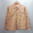 ◇ ◎ ⊇ titicaca チチカカ 長袖 シャツ サイズF オレンジ系 メンズ E 【中古】(4)
