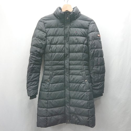 ◇ ⊇ TOMMY HILFIGER トミーヒルフィガー フェザー 長袖 ダウンジャケット サイズXS ブラック レディース E 【中古】 ◇ ⊇ TOMMY HILFIGER トミーヒルフィガー フェザー 長袖 ダウンジャケット サイズXS ブラック レディース E 【中古】