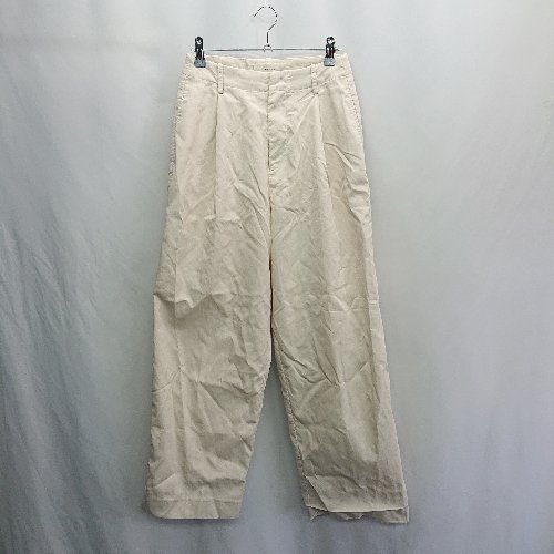◇ ⊂ TODAYFUL トゥデイフル ストレートパンツ サイズ36 アイボリー レディース E 【中古】