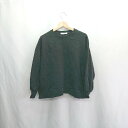 ◇ ⊇ JOURNAL STANDARD ジャーナルスタンダード 長袖 トレーナー サイズF ブラック レディース E 【中古】