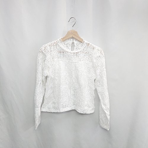 ◇ ⊂ Φ RAY CASSIN レイカズン 長袖 ブラウス サイズF ホワイト レディース E 【中古】