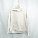 ◇ ⊇ JaVa ジャバ フード付き 長袖 トレーナー サイズM ベージュ レディース E 【中古】