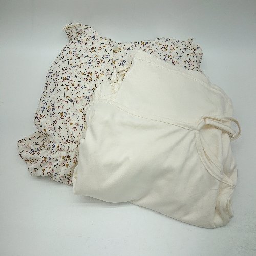 ◇ ⊂ ◎ OLIVE des OLIVE オリーブ デ オリーブ 総柄 半袖 ロング丈 ワンピース サイズF ベージュ ブルー レディース E 【中古】 ◇ ⊂ ◎ OLIVE des OLIVE オリーブ デ オリーブ 総柄 半袖 ロング丈 ワンピース サイズF ベージュ ブルー レディース E 【中古】