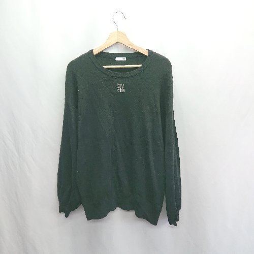◇ ⊇ GYDA ジェイダ Loose 長袖 ニット サイズF ブラック レディース E 【中古】