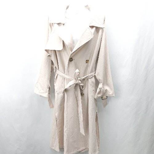 ◇ ⊂◎●未使用● GRL グレイル ウエストベルト 長袖 コート サイズS ピンクベージュ レディース E 【中古】 ◇ ⊂◎●未使用● GRL グレイル ウエストベルト 長袖 コート サイズS ピンクベージュ レディース E 【中古】