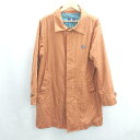 ◇ ⊇ s&nd セカンド 長袖 コート サイズL オレンジ レディース メンズ E 【中古】(4)