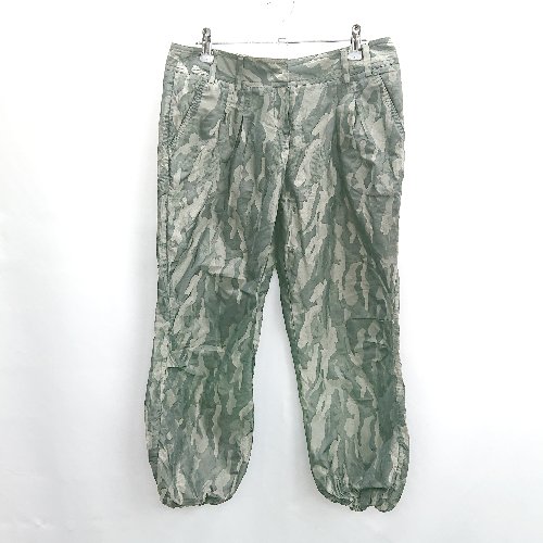 ◇ ⊂ hanita 迷彩柄 カーゴパンツ サイズ42 カーキ レディース E 【中古】 ◇ ⊂ hanita 迷彩柄 カーゴパンツ サイズ42 カーキ レディース E 【中古】