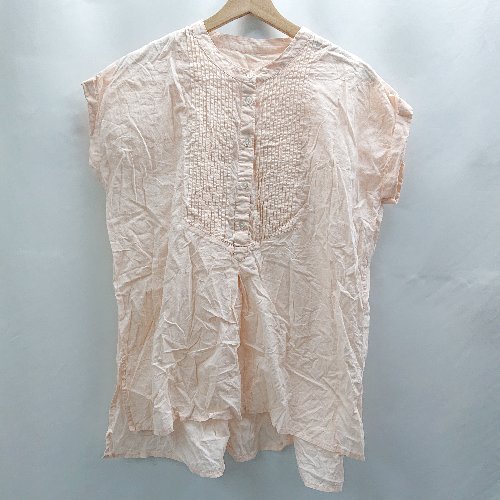 ◇ ⊂ Sonny Label URBAN RESEARCH コットン100% フレンチスリーブ チュニック サイズF ピンク レディース E 【中古】 ◇ ⊂ Sonny Label URBAN RESEARCH コットン100% フレンチスリーブ チュニック サイズF ピンク レディース E 【中古】