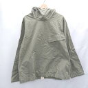 ◇ ⊇ Personal Effects パーソナルエフェクツ ミリタリー系 コットン100% 長袖 パーカー サイズ2 カーキ メンズ E 【中古】