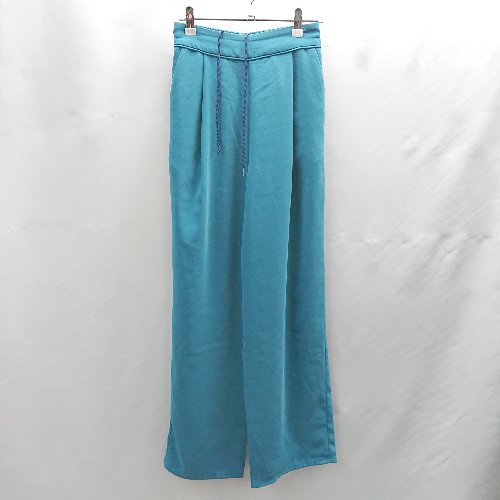 ◇ Θ MAISON SPECIAL ウエストゴム タック入り パンツ サイズ M ブルー系 レディース E 【中古】