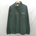 ◇ ⊇ BARK MANHATTAN ハーフジップ 長袖 フリース ジャケット サイズ L ブラック系 メンズ E 【中古】