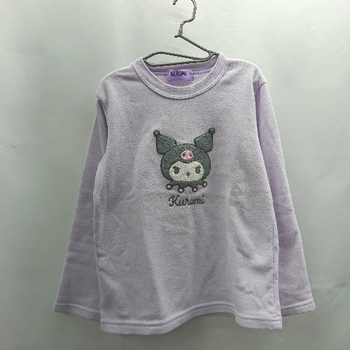 ◇ ⊇ sanrio サンリオ キッズ 子供服 パジャマ サイズ130 パープル 女の子 E 【中古】