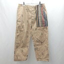 ◇ ⊂ Ne-net ネネット 綿 ウサギ アンクルパンツ サイズ1 キャメル系 レディース E 【中古】