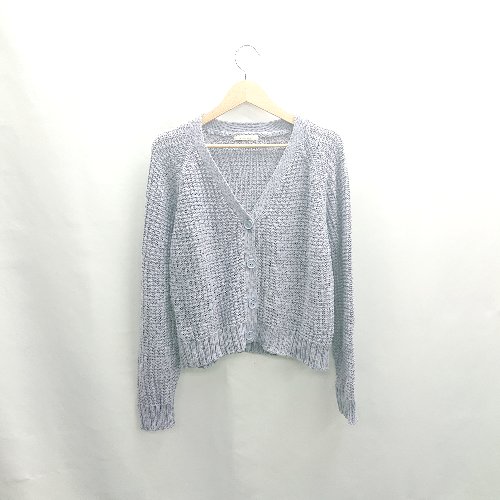 ◇ ⊇ ehka sopo エヘカ ソポ ニット 長袖 カーディガン サイズF パープル レディース E 【中古】
