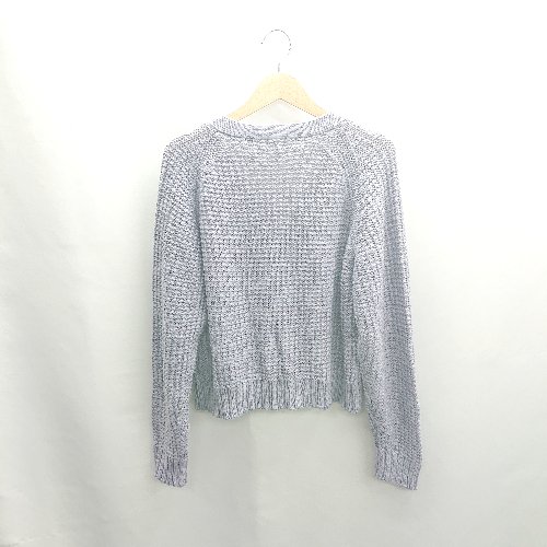 ◇ ⊇ ehka sopo エヘカ ソポ ニット 長袖 カーディガン サイズF パープル レディース E 【中古】