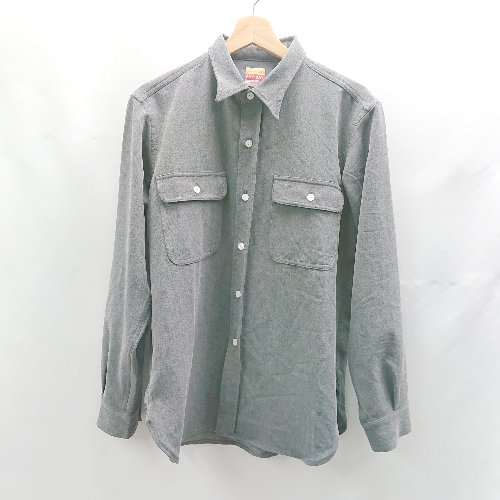 ◇ ⊂ PAYDAY ペイデイ 長袖 シャツ サイズF グレー メンズ E 【中古】 ◇ ⊂ PAYDAY ペイデイ 長袖 シャツ サイズF グレー メンズ E 【中古】