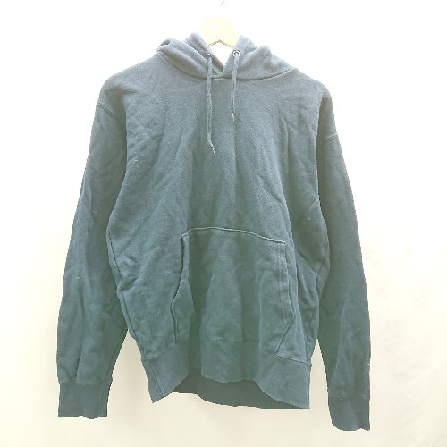 ◇ ⊇ CROSS&STITCH 長袖 パーカー サイズM ネイビー レディース メンズ E 【中古】