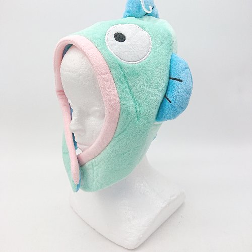 ◇ Θ 株式会社サザック 被り物 サンリオ ハンギョドン ブルー系 サイズ レディース メンズ E 【中古】