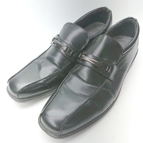 ◇ Θ JUSTABLE light ドンキ ビジネスシューズ サイズ26 ブラック メンズ E 【中古】