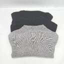 ◇ ⊇ 《 UNIQLO ユニクロ まとめ売り3点セット タートルネックセーター レディース メンズ 》 E 【中古】
