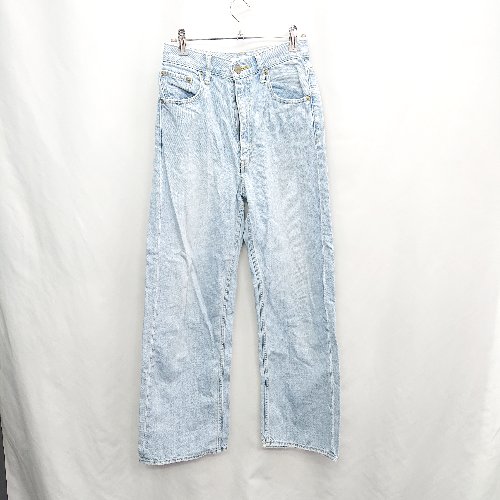 ◇ Θ AZUL BY MOUSSY アズールバイマウジー 綿 デニム サイズ26 ライトブルー レディース E 【中古】