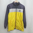 ◇ ⊇ PUMA プーマ キッズ 子供服 長袖 ウィンドブレーカー サイズ160 パープル イエロー 男の子 E 【中古】(4)