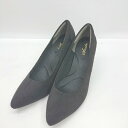 ◇ ⊇ SESTO セスト パンプス サイズ24.5 ブラック レディース E 【中古】(4)