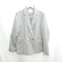 ◇ ⊂ Discoat ディスコート 長袖 ジャケット サイズM グレー レディース E 【中古】(4)