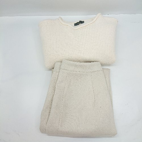 ◇ ⊇ 《 ZARA ザラ まとめ売り2点セット Sサイズ ニット スカート レディース 》 E 【中古】