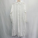◇ ⊂ ZARA ザラ 長袖 膝下丈 ワンピース サイズS ホワイト系 レディース E 【中古】