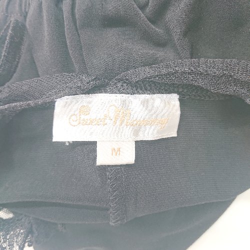 ◇ ⊂ Sweet Mommy スウィートマミー 長袖 膝下丈 ワンピース サイズM ブラック系 レディース E 【中古】