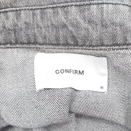 ◇ ⊇ CONFIRM 長袖 ブルゾン サイズM グレー メンズ E 【中古】