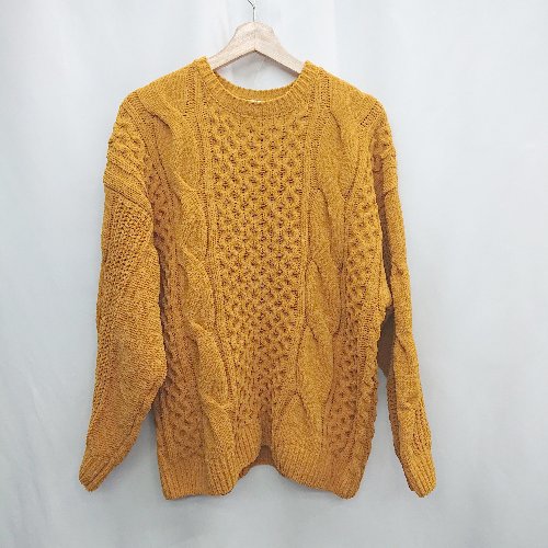 ◇ ⊇ RODEO CROWNS ロデオクラウンズ 長袖 セーター サイズF イエロー系 レディース E 【中古】 ◇ ⊇ RODEO CROWNS ロデオクラウンズ 長袖 セーター サイズF イエロー系 レディース E 【中古】
