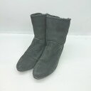 ■ ⊇ carino カリーノ ショート ブーツ サイズ22.5 ブラック レディース E 【中古】