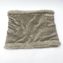 ◇ ⊇Φ Champion チャンピオン ロゴ刺繍 裏起毛 ネックウォーマー サイズ表記なし ブラウン メンズ レディース E 【中古】(4)