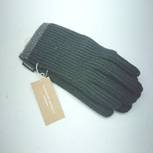 ◇ ⊇◎●未使用●Φ KATHARINE HAMNETT LONDON 手袋 グローブ 表記なし ブラック レディース E 【中古】 ◇ ⊇◎●未使用●Φ KATHARINE HAMNETT LONDON 手袋 グローブ 表記なし ブラック レディース E 【中古】